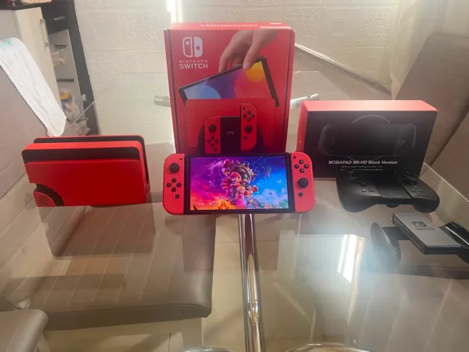 Nintendo Switch OLED Edição Limitada Super Mario - Destravado | 512GB