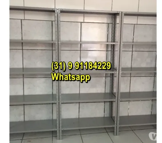 Estantes de aço 5 Bandejas Novas Frete Gratis