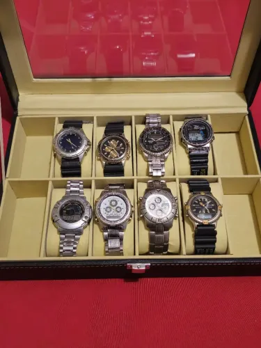 Relogios Retro Citizen Dumond e champion