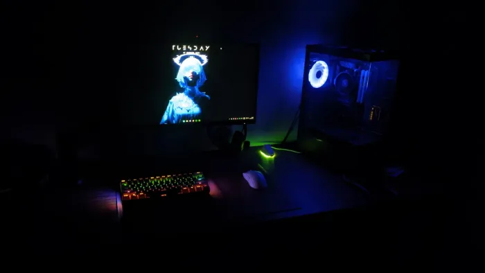 GABINETE GAMER SUPERFRAME BOREAS 5FANS + CONTROLADORA