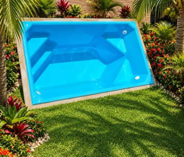 Piscina de fibra(compacta)