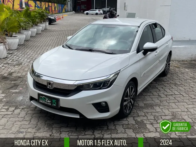 Honda City Sedan EX 1.5 Flex 16V 4P Aut. 2024
