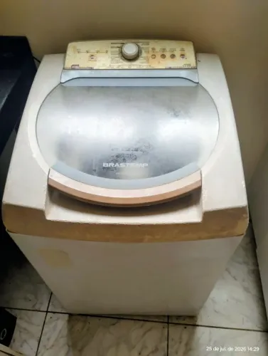 Máquina de lavar Brastemp funcionando perfeitamente