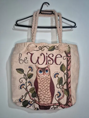 Bolsa Grande Bordada