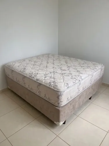 Cama box casal com colchão D33