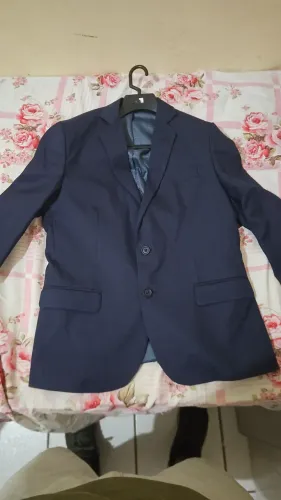 BLAZER SLIM NOVO - COR AZUL TAMANHO M *55 