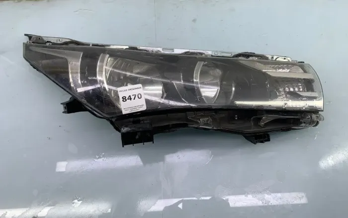 *RECUPERADO COM DETALHES FAROL ESQUERDO TOYOTA COROLLA 2015