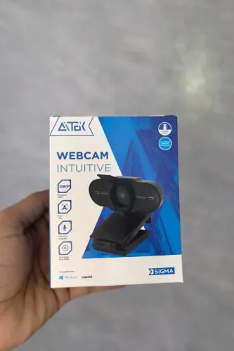 Webcam USB com microfone - ENTREGA A DOMICÍLIO 