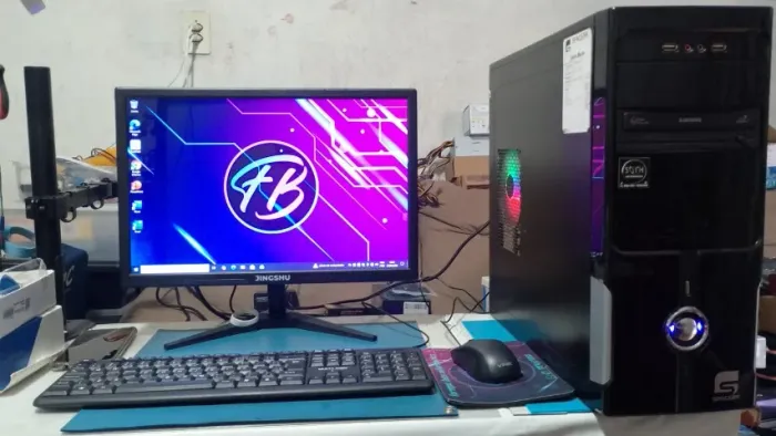 Computador completo, monitor novo i5 3330, 8Gb de memória, SSD 120Gb, Windows 10 e Office