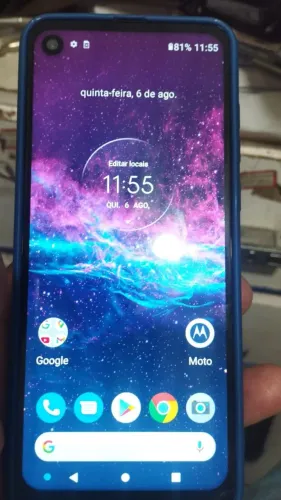 Celular moto G one de 128 GB funcionando perfeitamente
