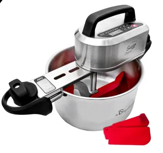 BRIGADEIRINHA Panela para Mexer Doces Suzan Pro Inox 24cm
