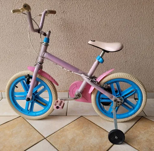 Bicicleta infantil feminina aro 16 + brinde!