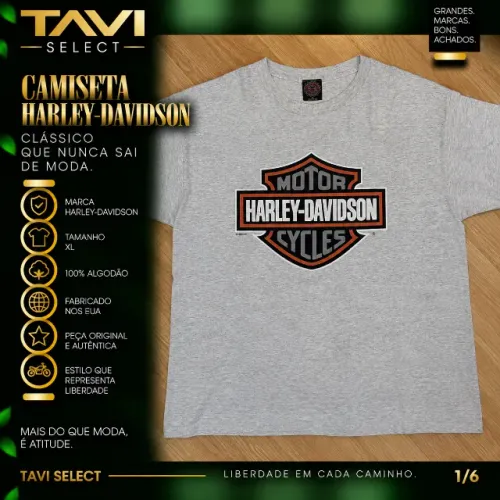Camiseta Harley-Davidson Vintage - Ft. Lauderdal