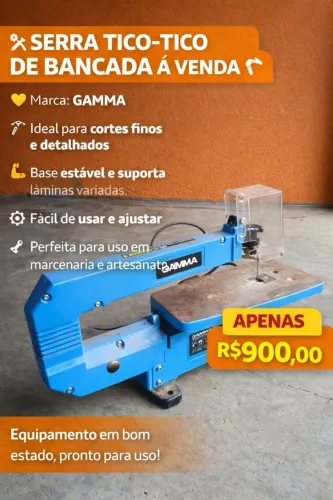Serra tico tico de bancada
