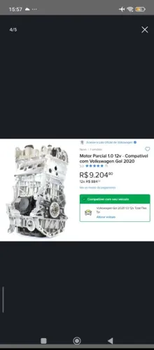 motor gol completo 