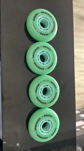 4 Rodas de Patins FR Downton 80mm - Novas 