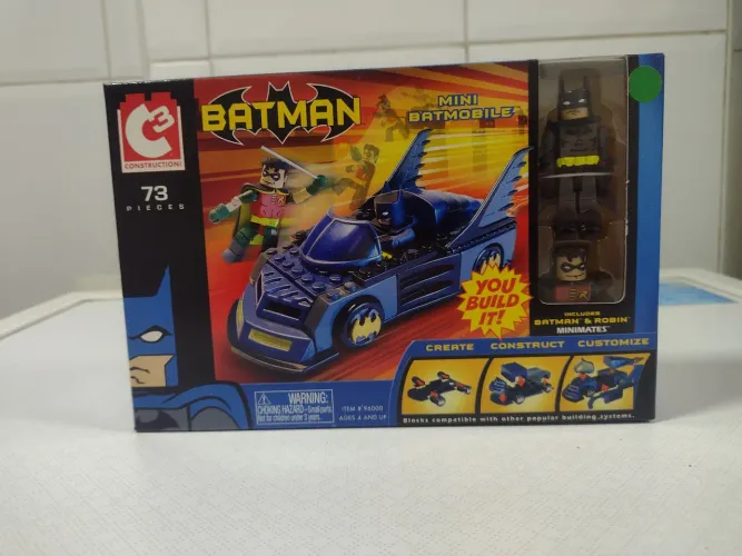Batman Minimates Mini Batmobile - C3 Construction!