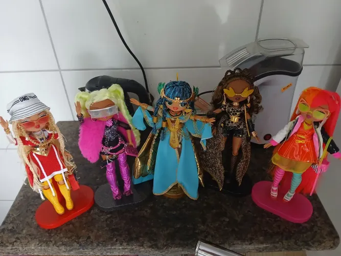 Coleção completa bonecas Lol Fierce