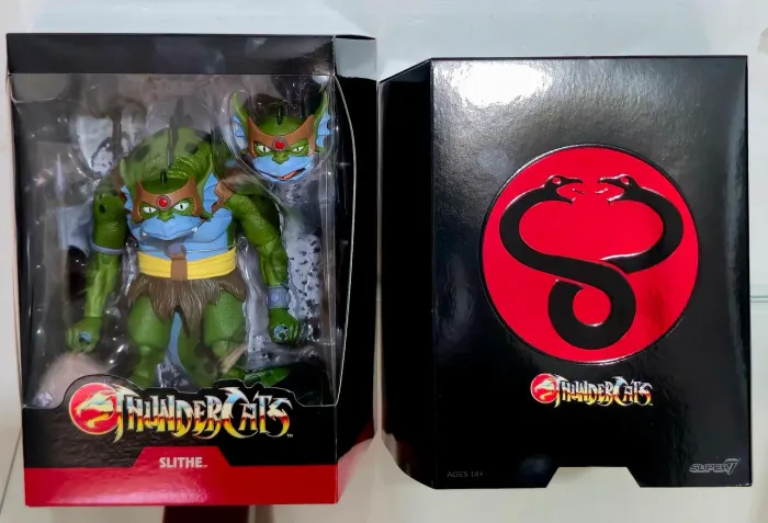 Super7 ThunderCats - Escamoso (Slithe) | Ultimates | Lacrado | Item de Colecionador