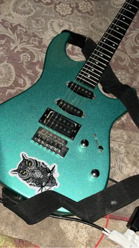 vendo guitarra tagima tg 510 ma coloração verde