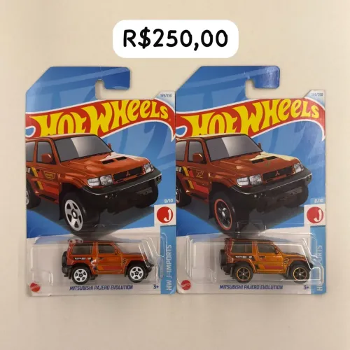Hot Wheels MITSUBISHI PAJERO EVOLUTION Super Thunt