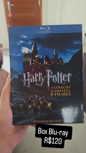 Coleção Blu-ray Harry Potter 8 filmes
