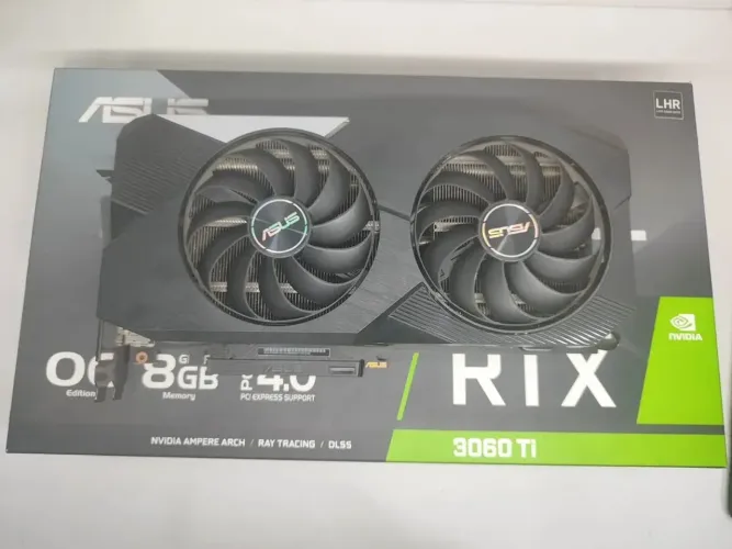 RTX 3060 TI OC ASUS DUAL FAN