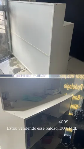Vende-se balcão multiuso+cadeira.