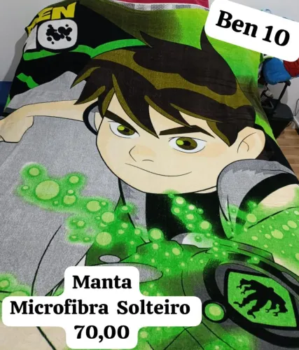 Manta infantil Ben 10