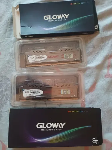Memória ram Gloway ddr4 16 GB (2x8GB) 2666 Mhz