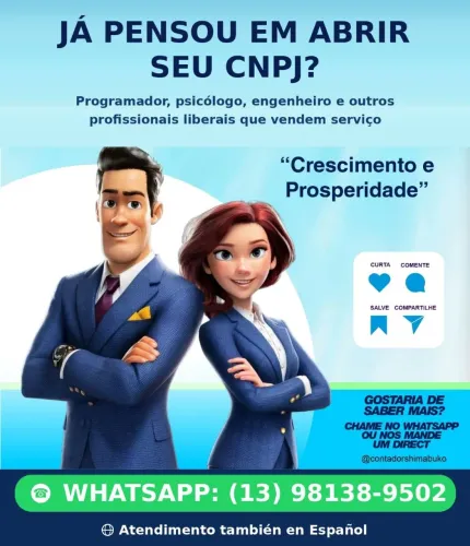 Contabilidade para Profissionais Liberais | PJ, MEI e Abertura de Empresa