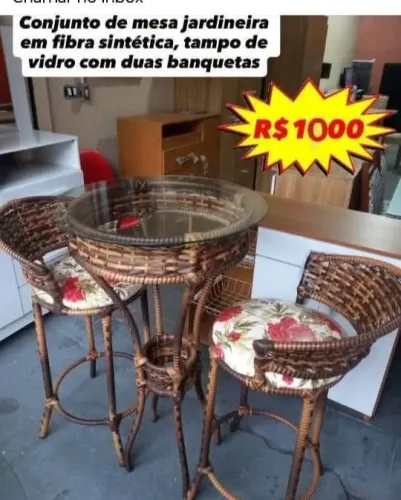 Conjunto para área externa