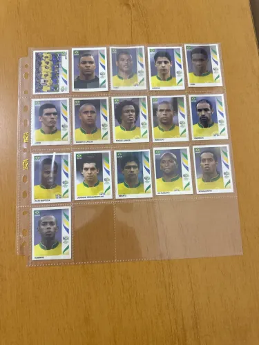 Copa 2006 - Figurinhas do Brasil Seleção