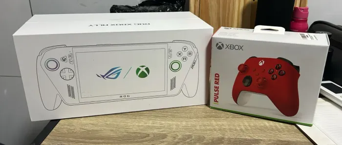 ROG Xbox Ally + Controle com garantia de 1 ano.