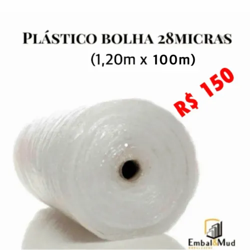 Plástico bolha bobina
