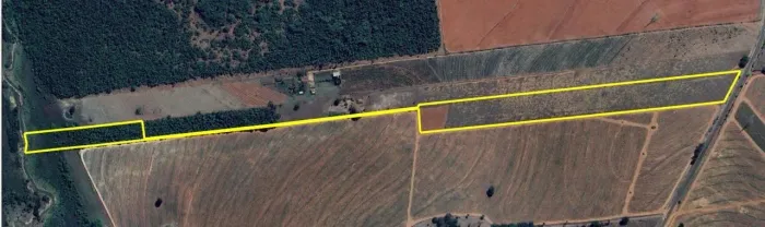 Sítio de 2,95 alqueires em Pirajui SP