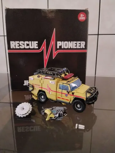 Transformers RATCHET jh-01 (rescue Pioneer) modelo colecionável