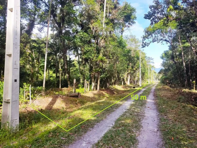 Terreno para Chácara 5000 M2 Com Registro e Escritura  no Litoral PR.
