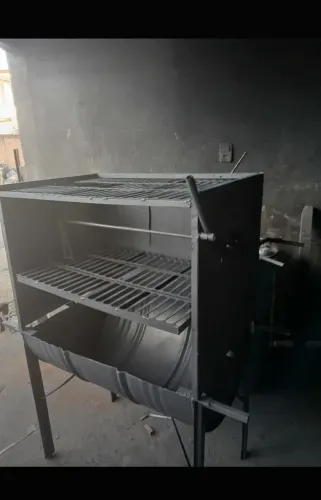 Churrasqueira chapa tambor