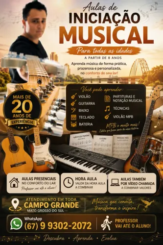 Aulas de Música