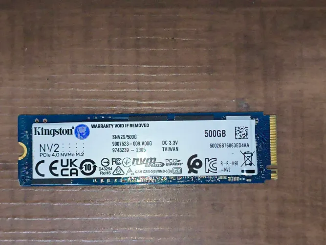SSD NVME 500gb Kingston