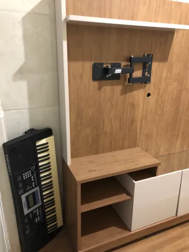 Vendo estante com suporte de tv