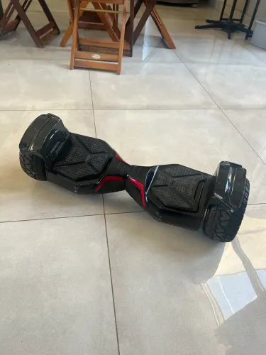 Hoverboard Elétrico com Luzes LED, Bluetooth - Skate para Crianças e Adultos