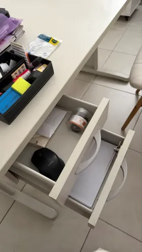 Mesa para Escritório com 2 Gavetas - 1,20 m