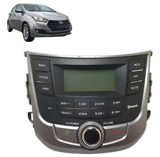 Radio Som Bluetooth Hyundai Hb20 2013/2019 Original