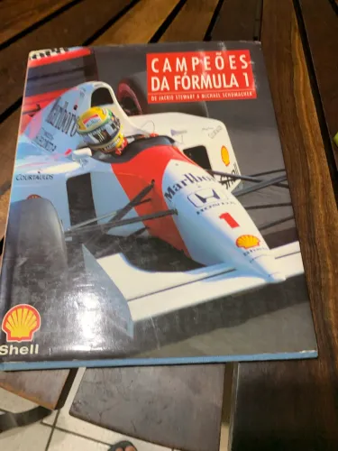 Livro ilustrado - Campeões da Fórmula 1