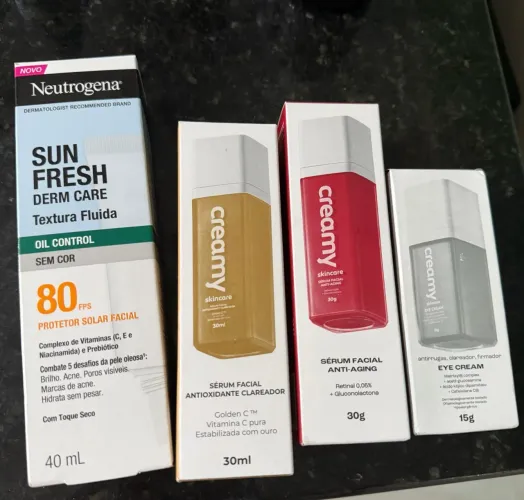 Produtos skin care