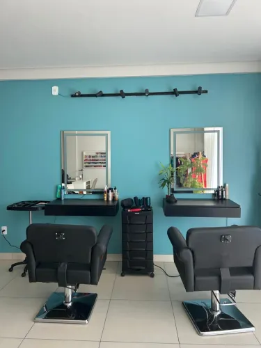 2 Bancadas mdf preta