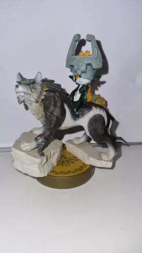 Amiibo Legend of Zelda Wolf Link & Midna Twilight Princess
