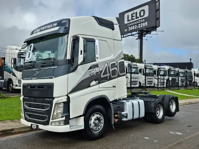 Volvo FH 460 6x2 Globetrotter Ano 2018 Teto Alto Automático mola- repasse
